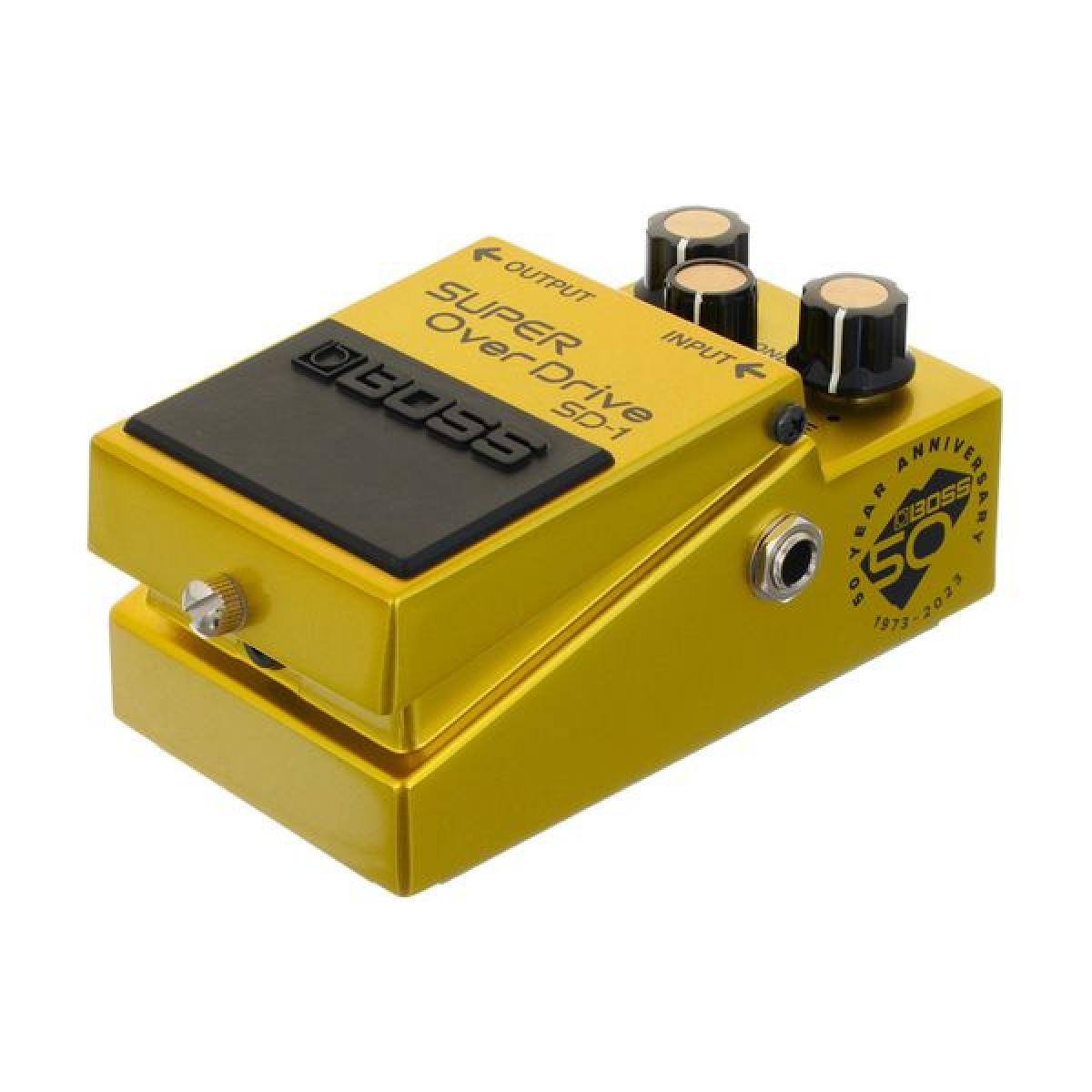 【新品】BOSS SUPER OverDrive 50周年 SD-1-B50A Pedal de Guitarra Super Overdrive Boss SD-1-B50A Edição